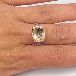 David Yurman Color Classics Ring Morganite